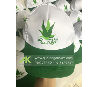 Nón lưỡi trai in logo Aloe Fields