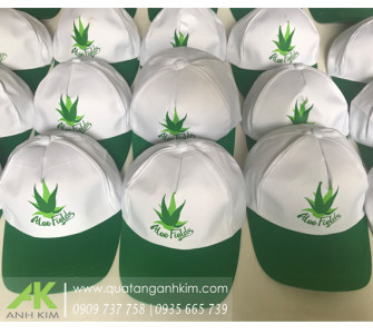 Nón lưỡi trai in logo Aloe Fields